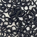 300pcs/500pcs Elastic Solid Color Rubber Band Ponytail Holder Trendy Hair Accessories For Daily Wear girl hair accessoires
