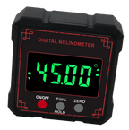 4 Types ETOPOO 4*90 Multi Functional 4-Sides Magnetic Digital Protractor Angle Measure Inclinometer Level Box Charging Angle