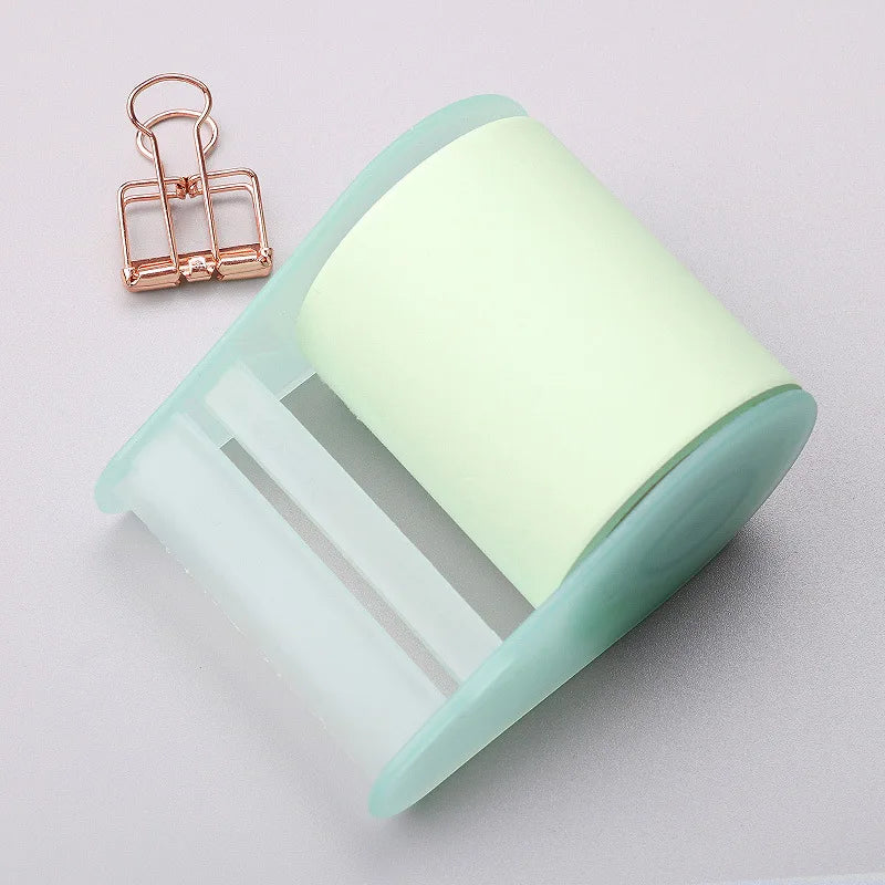 Creative Tape-Style Sticky Notes Tearable Replaceable Paper Core 8m Durable Strong Viscosity for Office And School Supplies