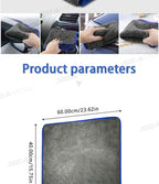 SEAMETAL Thicken Car Cleaning Towel 1200GSM Super-Absorption Microfiber Washing Towel Ultra-Soft Scratch-Free Car Drying Cloth