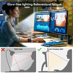Led Monitor Light Bar Computer Lamps Reading Light Screen Hanging Desk Light Stepless Dimming Monitor For Bedroom Study Room