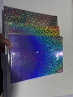 20 Sheets Holographic Cardstock 8.5 x 11, 250gsm Metallic Cardstock Glitter Shiny Iridescent Mirror Paper for Scrapbooking DIY