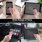 1/2/3pc 2 In 1 Screen Cleaner Spray Portable Tablet Mobile Phone Touch Screen Microfiber Cloth Dust Removal Cleaning Tool