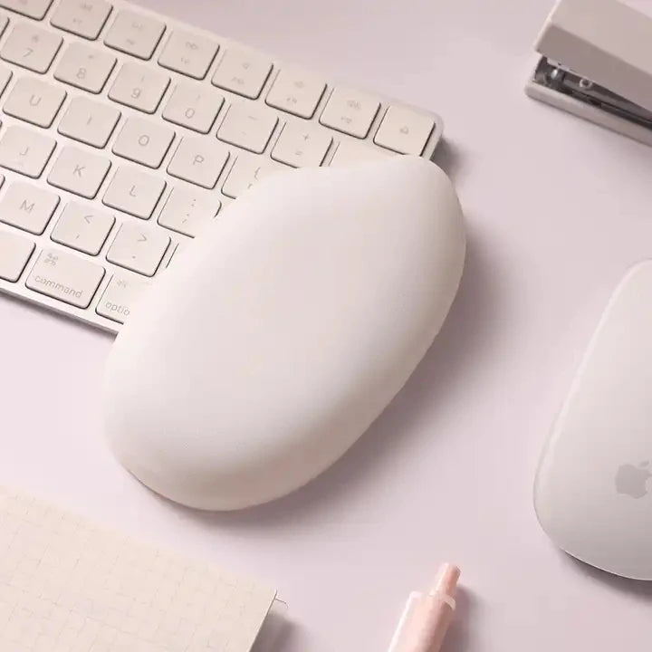 Memory Foam Keyboard Mouse Pad Wrist Rest Hand Support Set 3D Cute Kawaii Office Laptop Computer Gaming Mousepad Cushion Mat