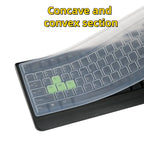 General Computer Desktop Keyboard Protective Film Dust Cover Concave-Convex Transparent Keyboard Film