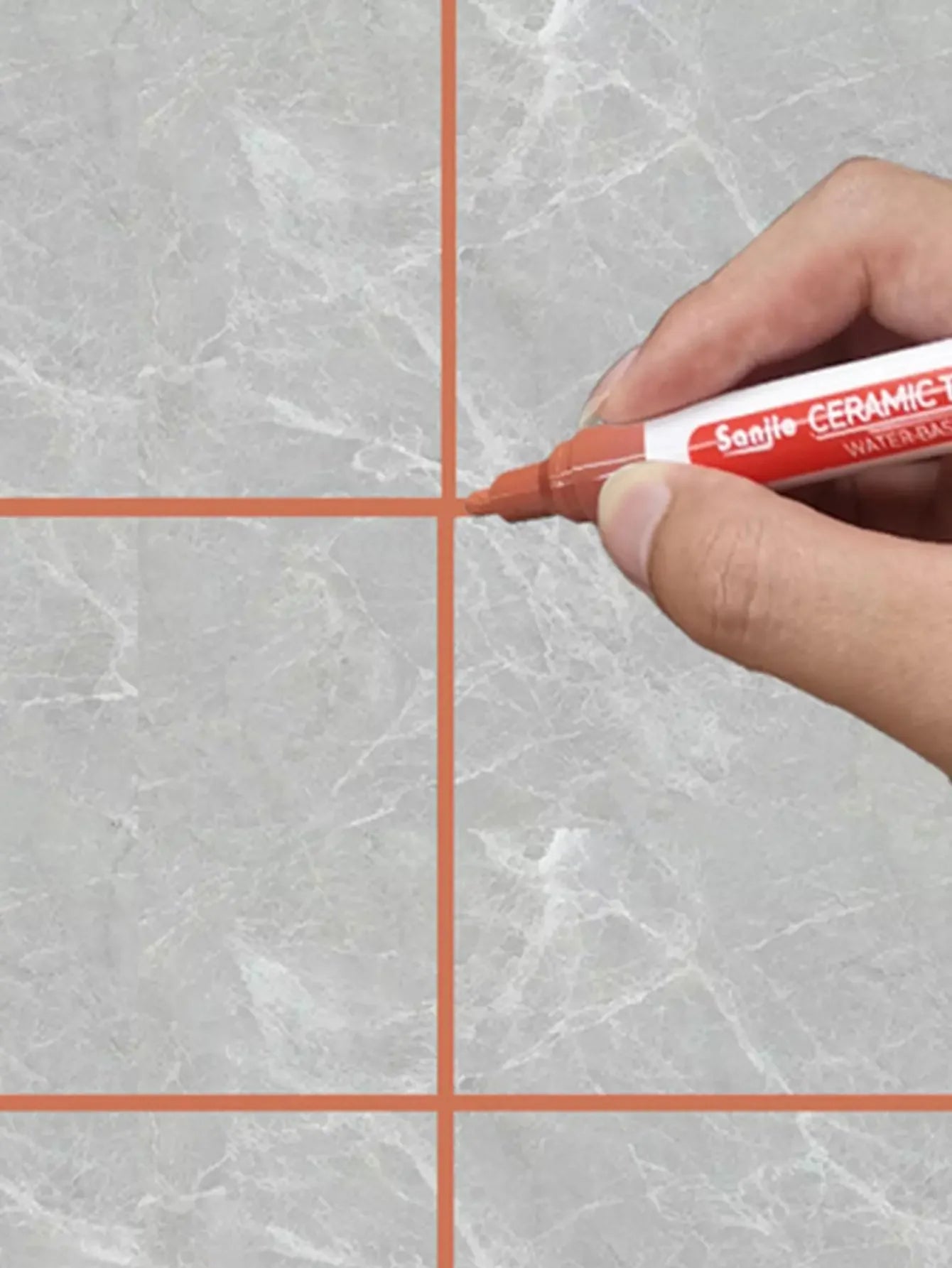 1/5/10PC  Waterproof Marker Pen Wall Seam Repair Tiles Grout Markers Pens Floor Bathroom Decontamination Paint Brush Tools