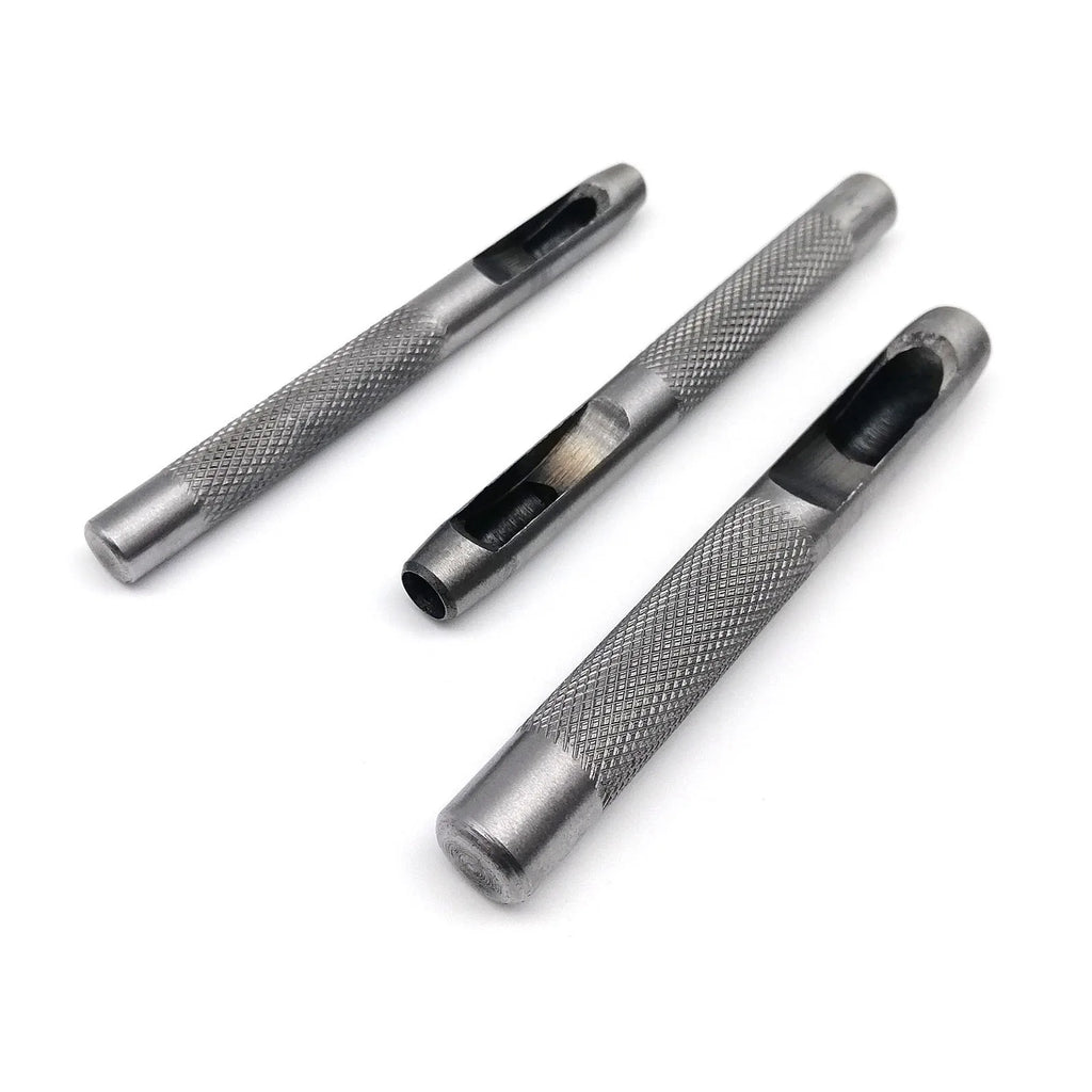High Quality Steel 1mm 2mm 3mm 4mm 5mm 6mm 8mm to 20mm Round Hole Punch Tool Hollow Cutter for Leather Craft Belt Bag Clothing