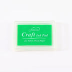 Ink Pad Ink Stamp Pad for DIY Craft Rubber Self Inking Roller Stamps Stationery Album for Scrapbooking Paper Decoration