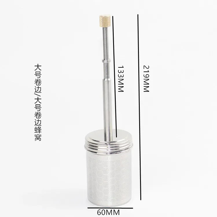 Portable Press Release Coffee Tea Mixer Reusable Bar Tool for Restaurants Kitchens Bars Travel Stirrer