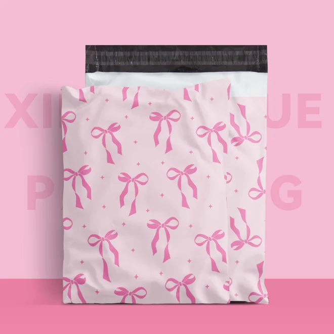 Poly Mailer Adhesive Envelope Courier Print Bag DIY Lady Panties Dress T-shirt Wedding Xmas Gift Box Packaging Pouches
