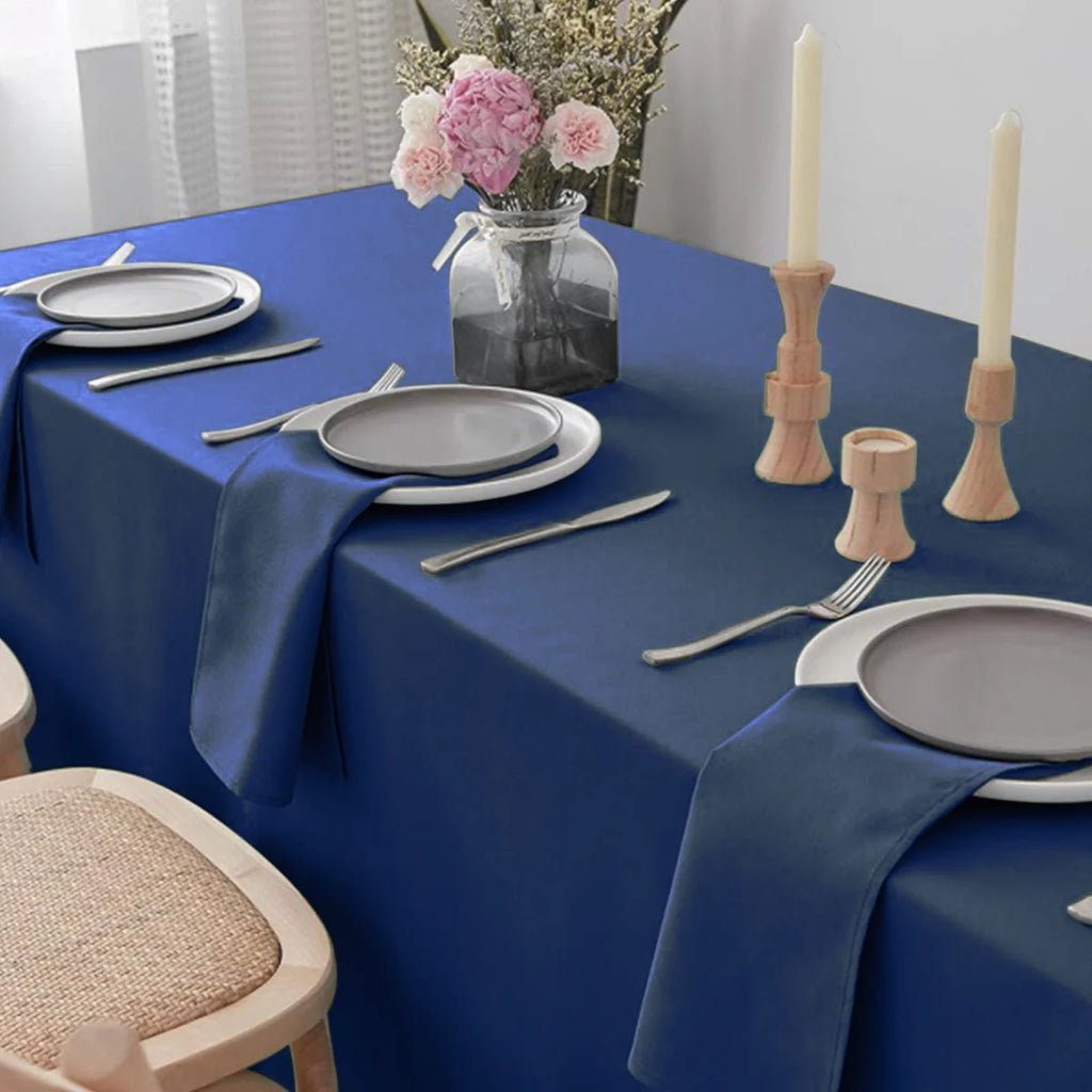 Set Of 6/12/24 40x40cm Table Cloth Napkins Durable Polyester Thicken Placemat Reusable for Kitchen Dining  Wedding Decoration