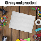 20Sheets Waterproof Rectangular Coding Labels Blank Self-Adhesive White Label Sticker Paper for File Folder Shipping Address