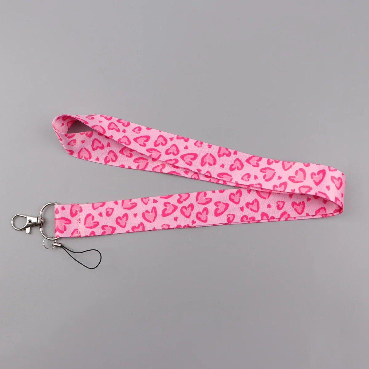 Heart Credential Holder Minimalist Style Lanyards for Key Neck Strap For Card Badge Gym Keychain Keyring Accessories Gifts