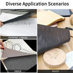 50Pcs A4 Black Graphite Copy Paper Carbon Paper Pattern Letters Erasable Tracing Paper Copy Paper Reusable Image For Office Use