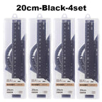 Deli 4Pcs Student Stationery Set Triangle Ruler Straight Ruler Grid Ruler Angle Measuring Tool Aluminum Alloy Material