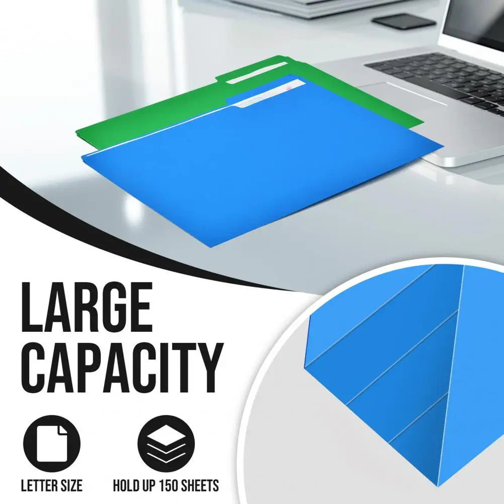 50Pcs Manila File Folders Standard Letter Size File Folders Business Document Organizers Home Office Organization School Supply