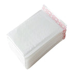 50Pcs Bubble Mailers White Poly Bubble Mailer Self Seal Padded Gift Bag Packaging Envelope Bags Book Shipping Package Bag