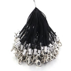 20/100Pcs Lobster Clasp Lanyard Strap Cord Mobile Phone Lanyard Polyester Key Chain Cords Charms Keyring For DIY Jewelry Making