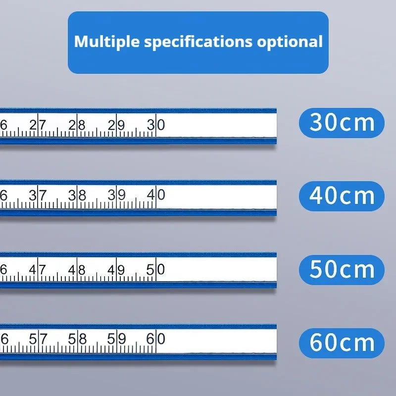 30/40/50/60cm Flexible Curve Sewing Ruler Bendable Flexible Drafting Drawing Tool Metric Scale Rule Engineering Sewing Design