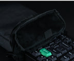 Chosfox Protable Keyboard Storage Bag Large Capacity Mechanical Keyboard Bag 87/75/67 Thickened Fabric Waterproof Protect Bag