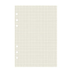 6-Hole A5 A6 A7 Notebook Refill 45 Sheets Lined Blank Dotted Grid Dowling Paper for Binder Journal Planner