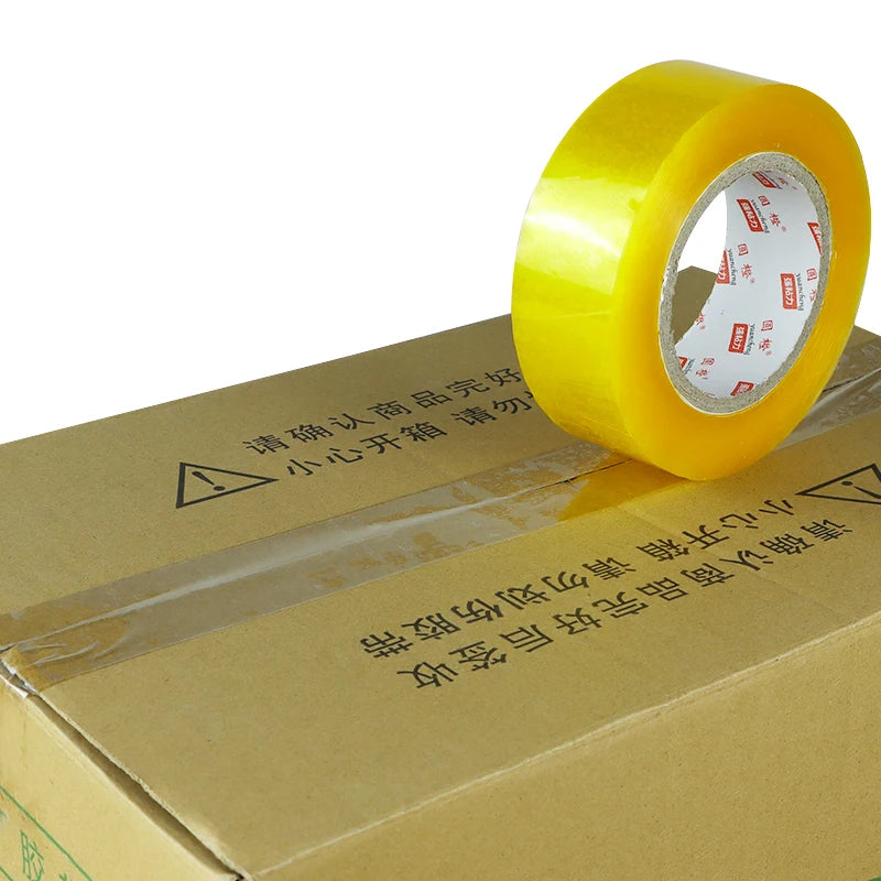 Oversized Roll Sealing Box Tape, Special Tape for Packing and Sealing Boxes, High Viscosity and High Toughness, Household Tape