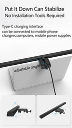 Led Monitor Light Bar Computer Lamps Reading Light Screen Hanging Desk Light Stepless Dimming Monitor For Bedroom Study Room
