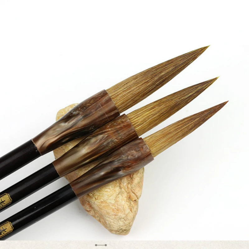 Mixed Hair Brushes Set Mixed Hair Chinese Calligraphy Brush Pen Regular Script Writing Brush Chinese Painting Brush Tinta China