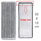 Replace Mop Head Microfiber Replacement Head Floor Cleaning Cloth Pads Flat Squeeze Hand Free Wringing Tools for Home, Kitchen