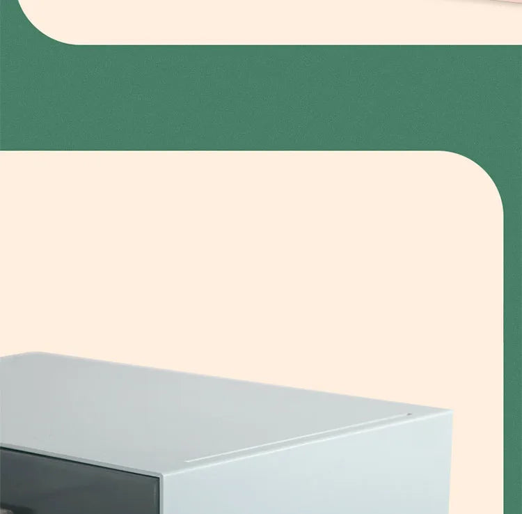 Desk Storage Drawers Desk Document Sundries Holder Cosmetic Desktop Organizer Box Cabinet Home Office Stationery Stackable Box
