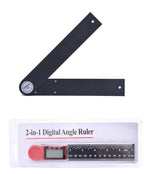200mm 8'' Digital Angle Finder Ruler Protractor Inclinometer Electron Goniometer Angle Length Measuring Tool