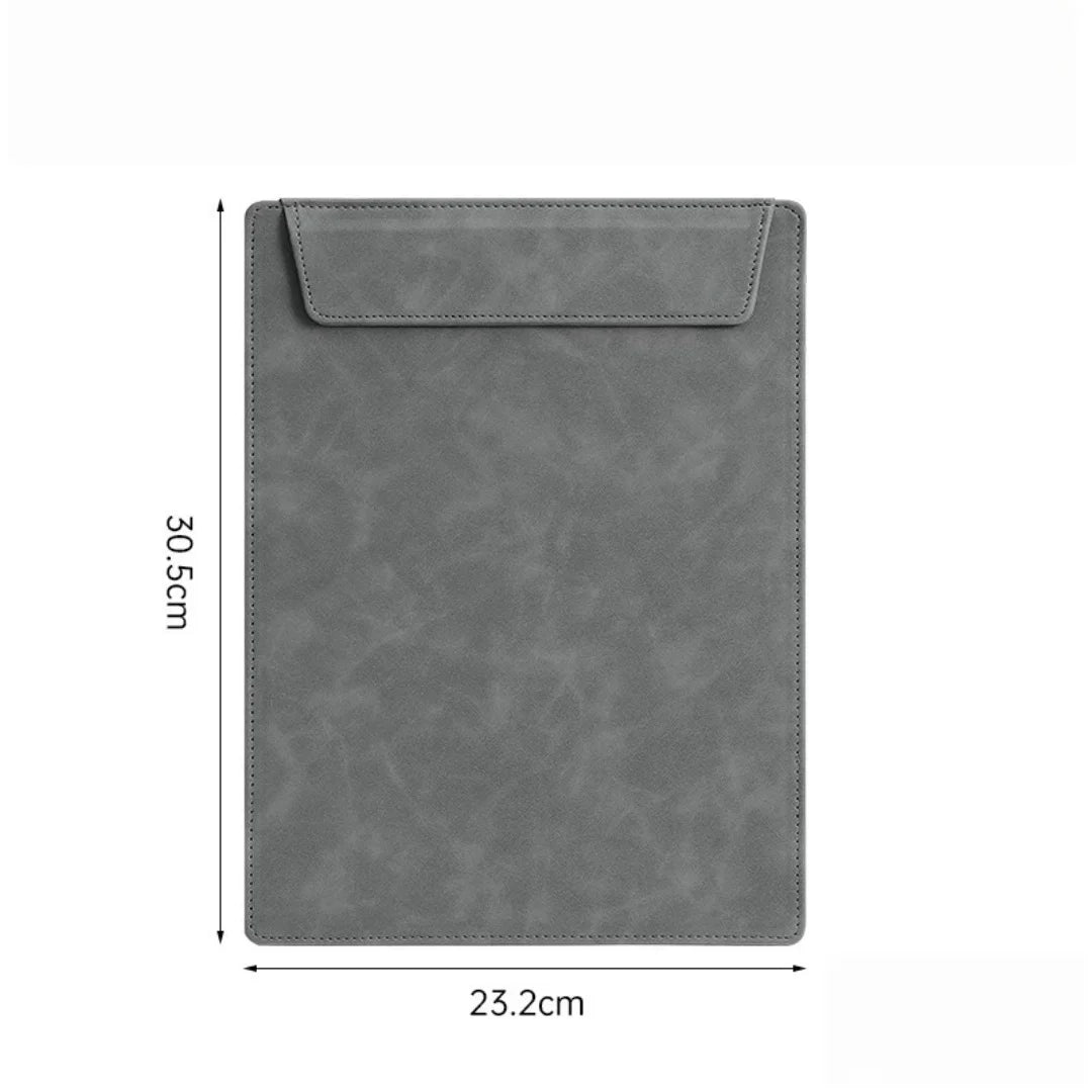 PU Leather Menu Wine Holder Invisible Magnetic Buckle Pen Insert A4 A6 File Folder Waterproof Clipboard Document Clip Restaurant