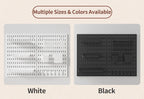 Neat Plastic Pegboard  Desk Organizer with Multiple Accessories for Home Office, Craft Room and Garage Display