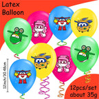 Super Wings Party Supplies Balloons Cup Plates Napkins Tableware For Kids Baby Shower Birthday Party Decoration