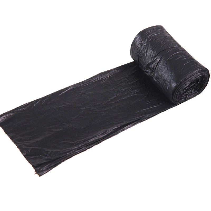 New【1Roll 50*60cm Garbage Bags Thick Convenient Environmental Plastic Trash Bags Disposable Plastic Bag Black Garbage】