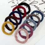 50PCS/Set Colorful Seamless Elastic Hair Bands For Women Girls Pongtail Holder Hair Tie Rubber Band Hairband Hair Accessories