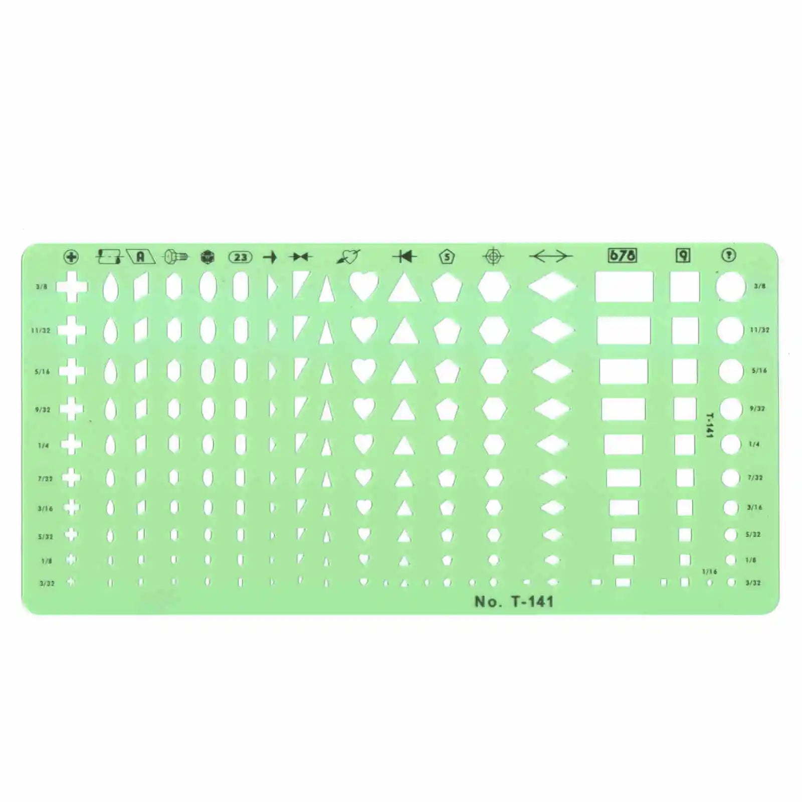 Jewelry Design Template Diamond Gemstone Drafting Ruler Kit Formwork Rulers Professional Designer Tools Supplies T-777-1 T-777-2