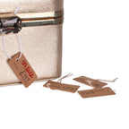 100pcs/lot Rectangle Shape White Black Brown Price Display Cards Fashion Jewelry Paper Hang Tags