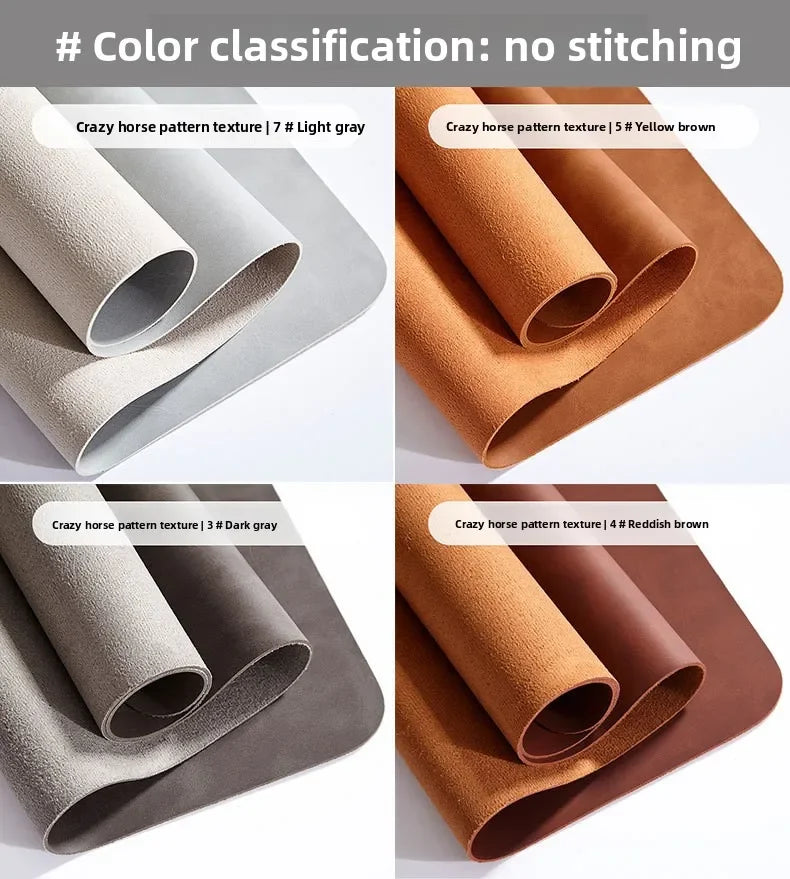 Desk Mat Waterproof PU Mouse Pad Large Mousepad Laptop Non-slip Desk Pad Keyboard Mats Mouse Mat Mouse Wrist Guard Three Pieces