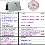 Laptop Cases for Macbook Pro 14 Case M2 M3 M5 Neo A18 Pro 16 Cover M1 Mac Book Air 13 Case 2025 13.6 Air 15.3 M4 Case