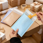 10-100pcs Green Blue Poly Bubble Mailers Padded Envelopes Self Seal Padded Envelopes Gift Bags Black Packaging Envelope