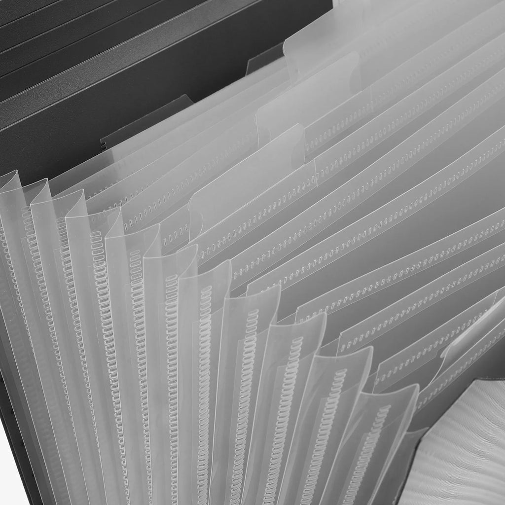 Multi-Layer Accordion File Folder Large Capacity Expanding File Storage Bag Document Organizer Office School Travel Paper Holder