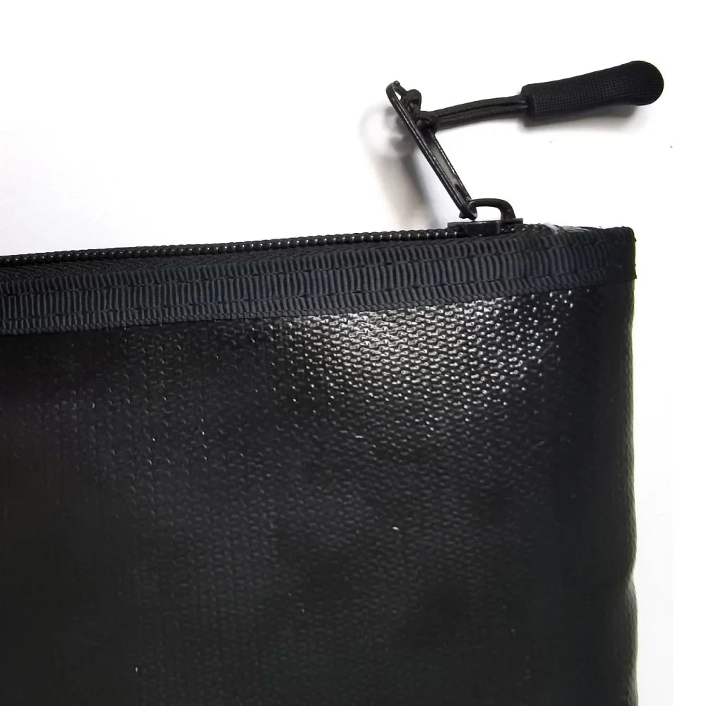 Fireproof Money Bag Flame Resistant Waterproof Document File Pouch Cash Bank Deposit Safe Storage With Pockets Zippers