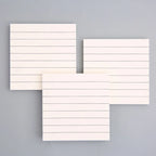 80Pcs Student Office Creative Tearable Memo Grid Memo Paper Self Adhesive Memo Paper Memo Label Stickers