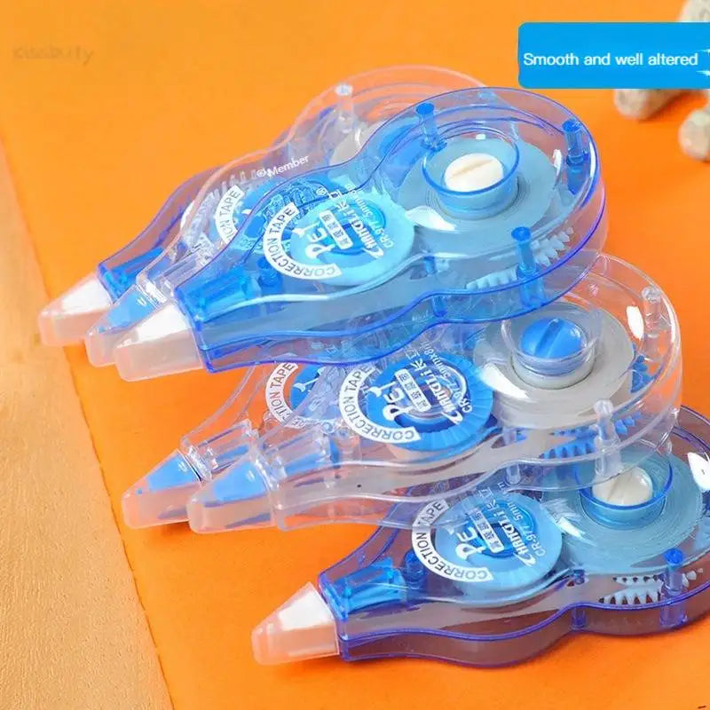 6pcs/Set Simple Correction Tape Roller 8mx5mm White Sticker Tape for Student Error Eraser Tape School Office Supplies Stationery