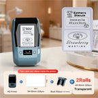 Niimbot M2 Thermal Transfer Label Printer 300 DPI High Definition Wireless 20-50 MM Print Width Label Maker Support Phone/PC