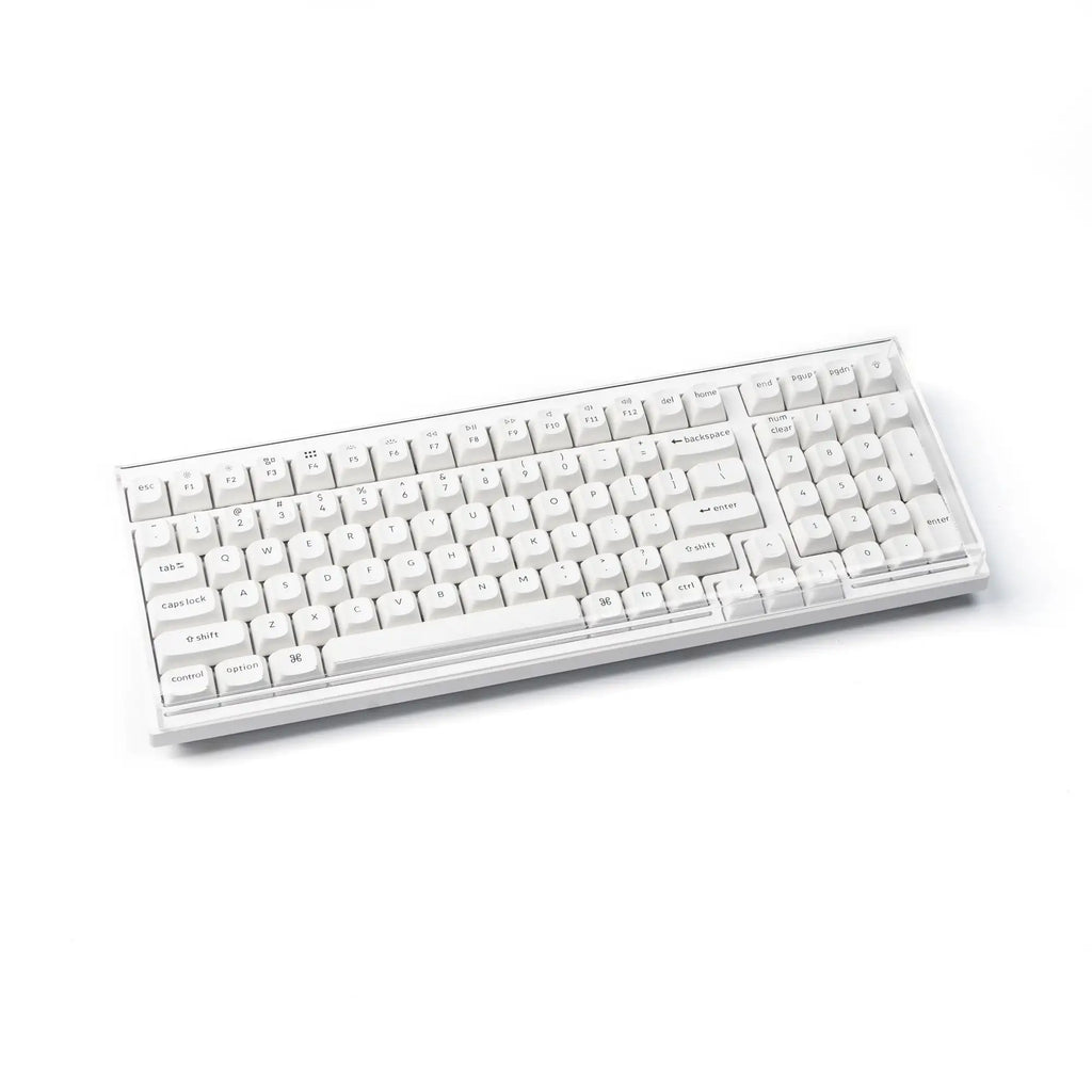 Acrylic Mechanical Keyboard Dust Cover for Keychron Custom Keyboard Waterproof Prevent Pet Treading