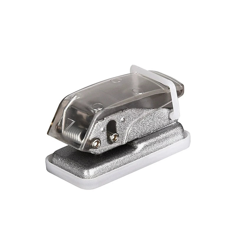 。Kawaii Office School Supplies Stationery Items Mini Hole Punch 1 Hole Cute Paper Punch Portable Round Hole Puncher Paper Cutter