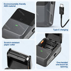 YINSITOM 20-50mm Mini Portable Thermal Printer Bluetooth Barcode Hand Multifunctional Price Label Sticker Maker Android / iOS