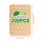 Air Fryer Disposable Perforated Parchment Paper Liner Compatible with Ninja Foodi Air Fryer Toaster Ovens Air Fryers Accessories
